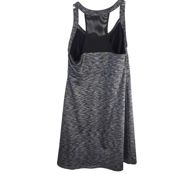 MPG Women's Dress Large Black Print Sleeveless  Sun Misses Size 12 14 - Picture 5 of 6